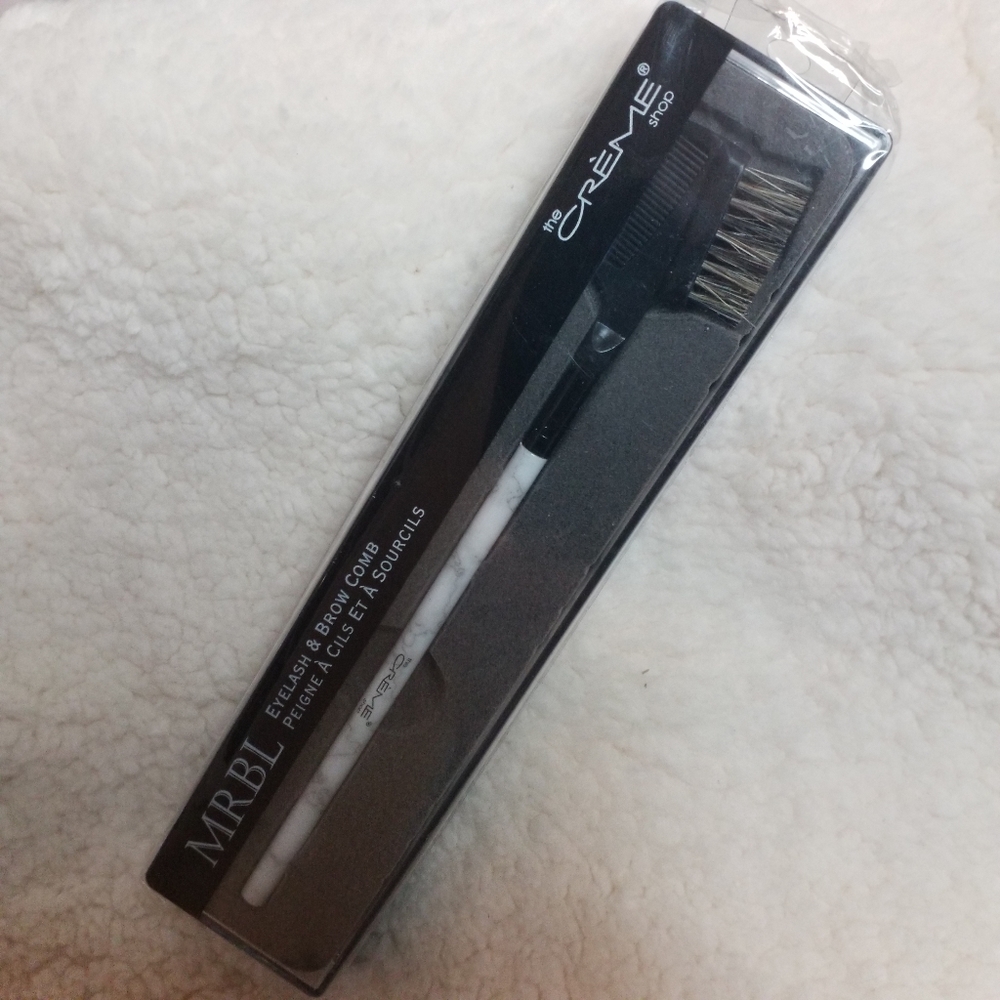 🥰 3/$10 The Crème Shop Marbled Eyelash & Brow Brush